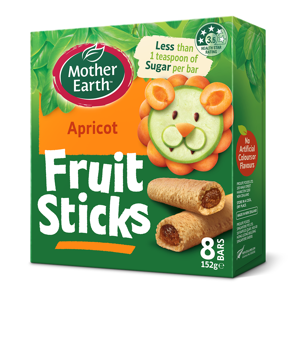 Mother Earth Fruit Sticks Apricot