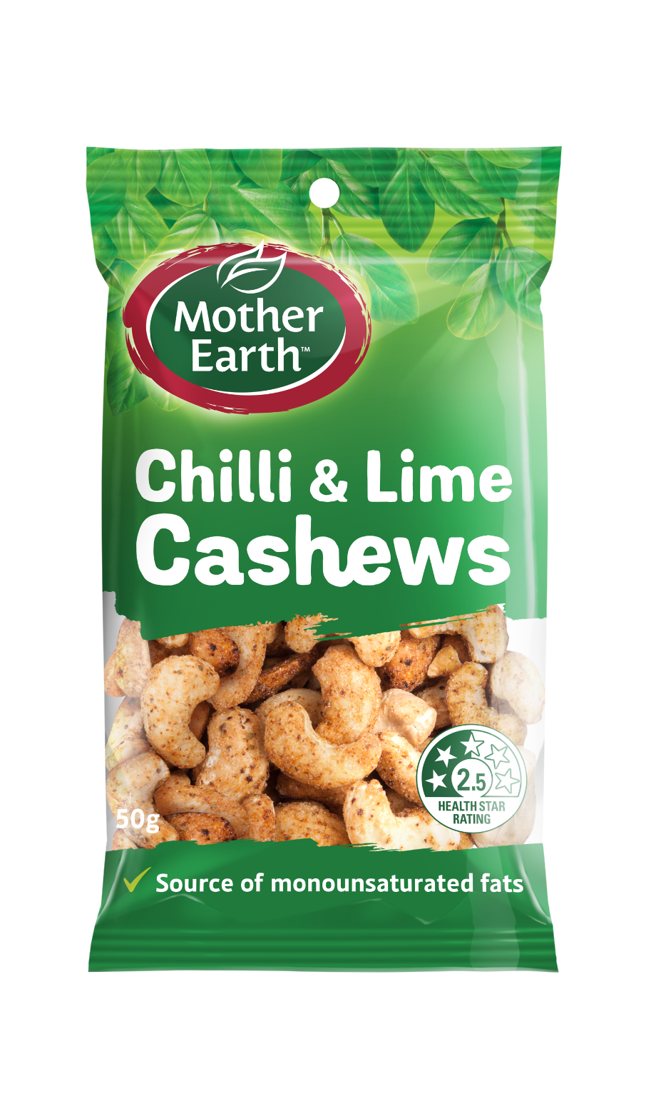 Chilli & Lime Cashews 50g