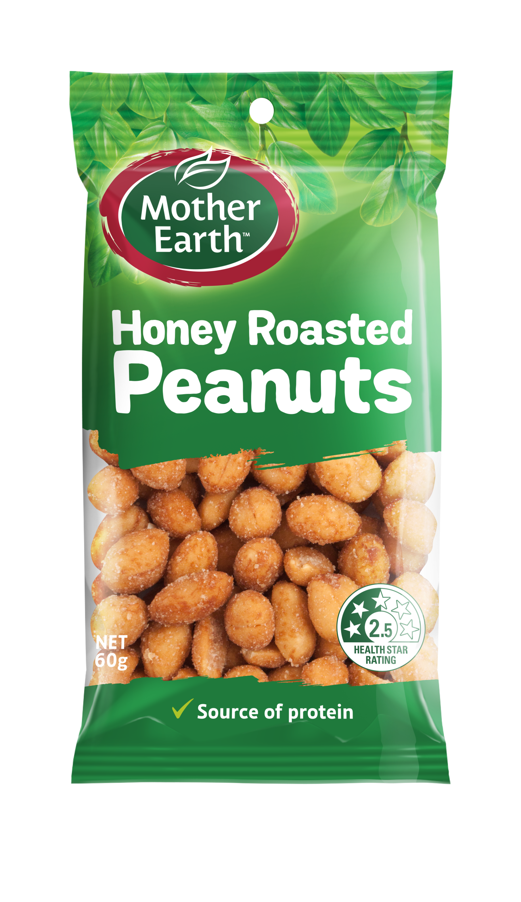 Honey Roasted Peanuts 60g